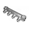 Коллектор резьбовой 3/4" ВН 1/2"НРx4, расстояние между выходами 35мм Aqualink