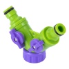 Разветвитель двух канальный 3/4", регулируемый, ABS-пластик Palisad