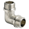 Угольник 1/2" (НН) штуцер/штуцер никелированный Valtec