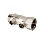 Коллектор резьбовой 3/4" ВН 1/2"НРx2, расстояние между выходами 35мм Aqualink