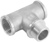 Тройник 3/4"x1/2"x3/4" (ВНВ) гайка/штуцер/гайка Aqualink