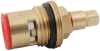Кран-букса G1/2" керамика квадрат с резьбой под юбку