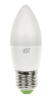 Лампа светодиодная(LED) E27, 5Вт, 4500К, ДС(C35), 450лм, 230В
