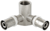ТРОЙНИК ПРЕСС 16х1/2"ВРх16 с креплением Valtec