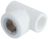 Тройник полипропиленовый 25x1/2"ВРx25 Ростурпласт