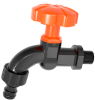 Кран садовый 3/4" нар. резьба, ABS-пластик Aquapulse