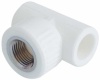 Тройник полипропиленовый 32x3/4"ВРx32 Sms