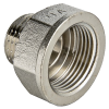 Переходник 1/2"НР-1¼"ВР, латунный, никелированный Valtec
