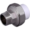 Муфта полипропиленовая с американкой 25x1/2"НР РТП