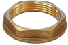 Контргайка 1,5" с ребордой, латунная, Sms