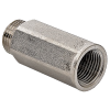 Удлинитель 1/2"х25мм (ВН) гайка/штуцер никелированный Valtec