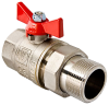 Кран шаровый американка 3/4"ВН бабочка Valtec