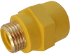 Переходник 1/2" резьба ВН, для газа, латунный