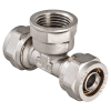 Тройник МП 16х1/2"ВРх16 (цанга/гайка/цанга) Valtec