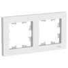 Рамка 2 постовая белая AtlasDesign ShE
