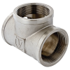 Тройник 1/2" (ВВВ) гайка/гайка/гайка никелированный Valtec