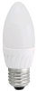 Лампа светодиодная(LED) E27, 5Вт, 3000К, ДС(C35), 450лм, 230В Iek