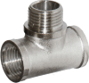 Тройник 1/2" (ВНВ) гайка/штуцер/гайка Aqualink/СТМ