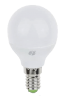Лампа светодиодная(LED) E14, 7Вт, 4000К, ДШ(G45), 630лм, 230В Iek