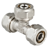 Тройник МП переходной 20х16х20 (цанги) Valtec
