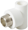 Тройник полипропиленовый 25x1/2"НРx25 Ростурпласт