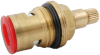 Кран-букса G1/2" керамика шлиц 8x20 с резьбой под юбку