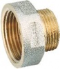 Переходник 3/4"НР-1½"ВР латунный, никелированный Aqualink